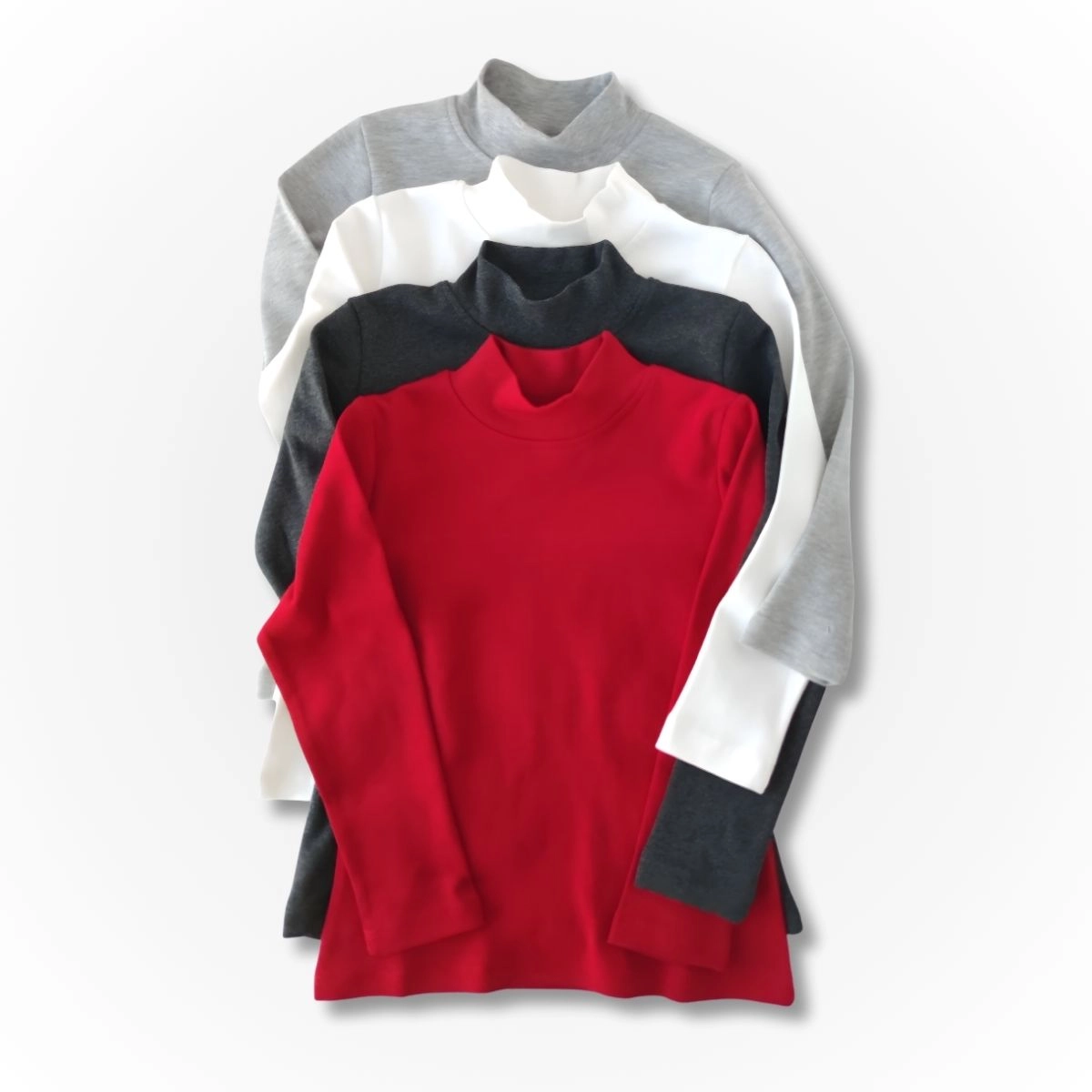 1 فانيلية كم طويل نصف رقبة