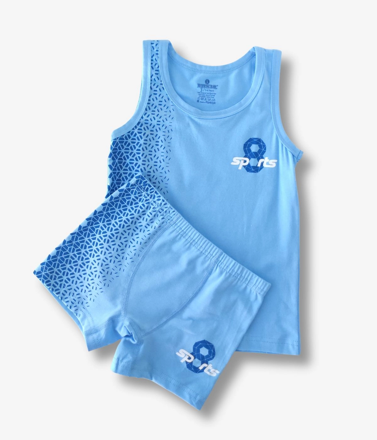 101 طقم اطفال داخلي (كنتيرا+بوكسر)