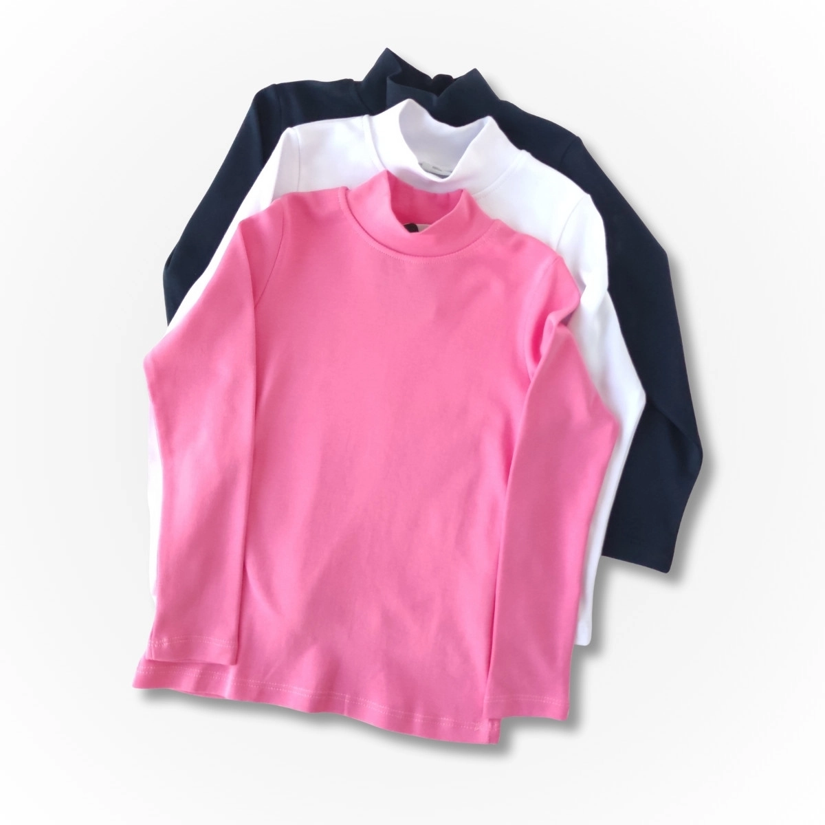 فانيلية كم طويل نصف رقبة