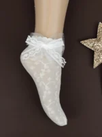 جورب بنات قصير لحمي 1